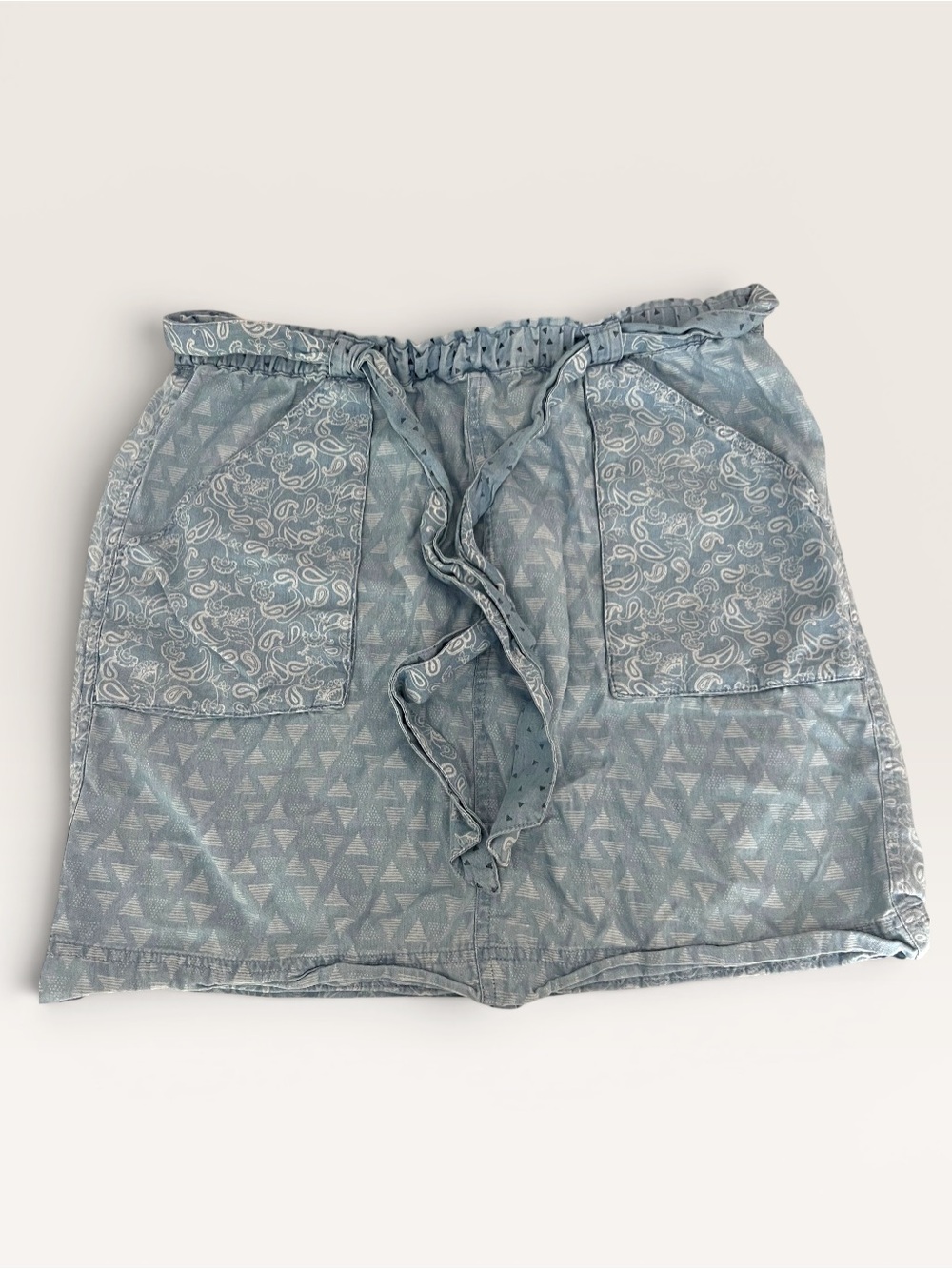Matilda Jane Light Blue Paisley Skirt